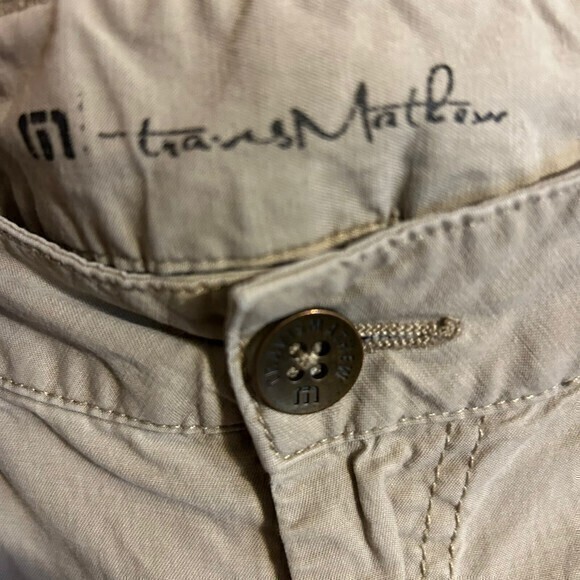 Men’s Travis Matthew Brown Golf Pants Size 30 x 30 lightweight breathable casual - Picture 2 of 5